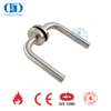 Poignée de porte à levier en acier inoxydable BS EN 1906-DDTH002-SSS