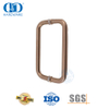 Poignée de traction pour porte de douche en verre, tubulaire ronde, en acier inoxydable-DDPH007-A-RG
