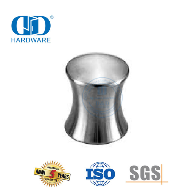 Poignée de meuble de marque célèbre, option de finition en cuivre, poignée de porte de garde-robe Knob-DDFH048