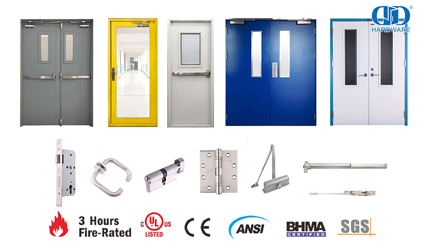 CRITÈRE NFPA ® 80 pour les portes du feu et également divers autres protecteurs d'ouverture