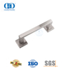 Poignée de traction latérale simple à poussée carrée en acier inoxydable finition satinée pour portes commerciales en verre et en métal-DDPH035