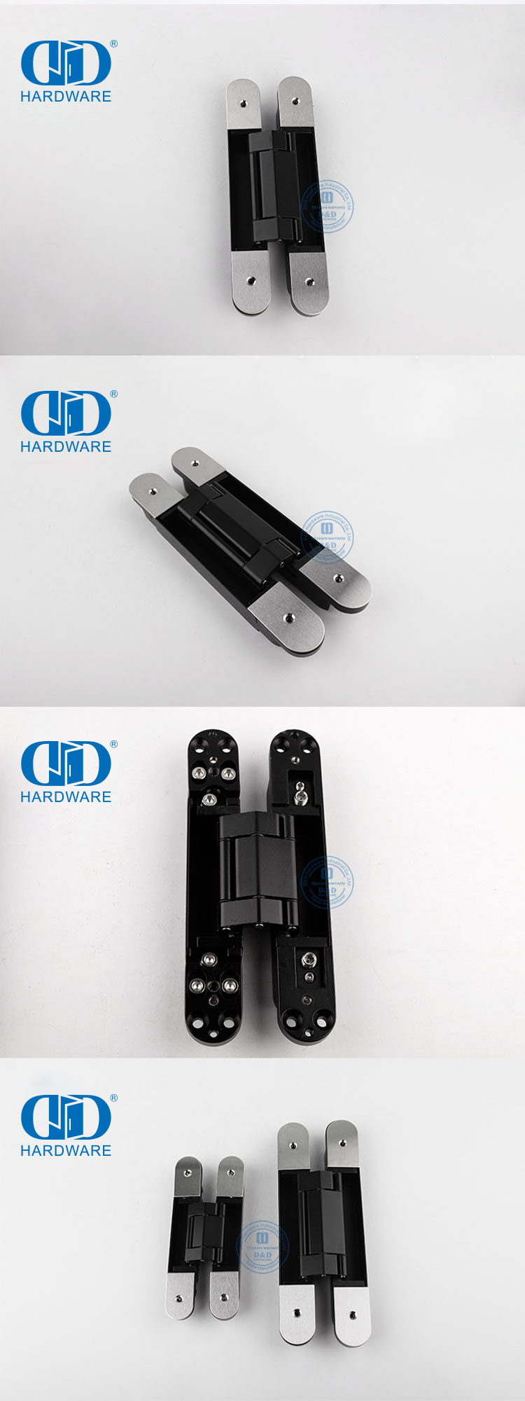 charni&egrave;re cach&eacute;e pour porte lourde