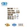 Kit de porte coulissante bi-pliante en acier inoxydable de haute qualité, quincaillerie de système de porte de grange de dérivation Hardware-DDBD071