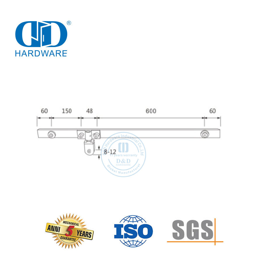 Système de cabine de douche de séparations de cabine de douche en acier inoxydable personnalisé en usine de Chine-DDSC001