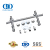 Ensemble de rails de quincaillerie de porte en acier inoxydable, quincaillerie de porte de grange robuste pour meubles Hardware-DDBD050