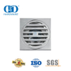Matériel de salle de bains de Drain de douche de salle de bains de Drain de plancher carré d'acier inoxydable de haute sécurité pour Door-DDFD0011 en verre