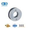 Accessoires de meubles en acier inoxydable de type rond, porte coulissante en verre, poignée en coupe-DDSK018