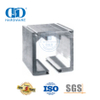 Pince à verre coulissante en acier inoxydable, système de porte pliante, accessoires en verre pour salle de bains, Lavatory-DDGS148