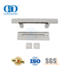 Quincaillerie de porte coulissante de blanchisserie domestique en acier inoxydable, finition Pss, poignée de porte de grange Set-DDBD103 PSS