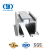 Accessoires de salle de bains de matériel de porte de Rail de matériel de porte coulissante d'acier inoxydable pour Room-DDGS150 de douche