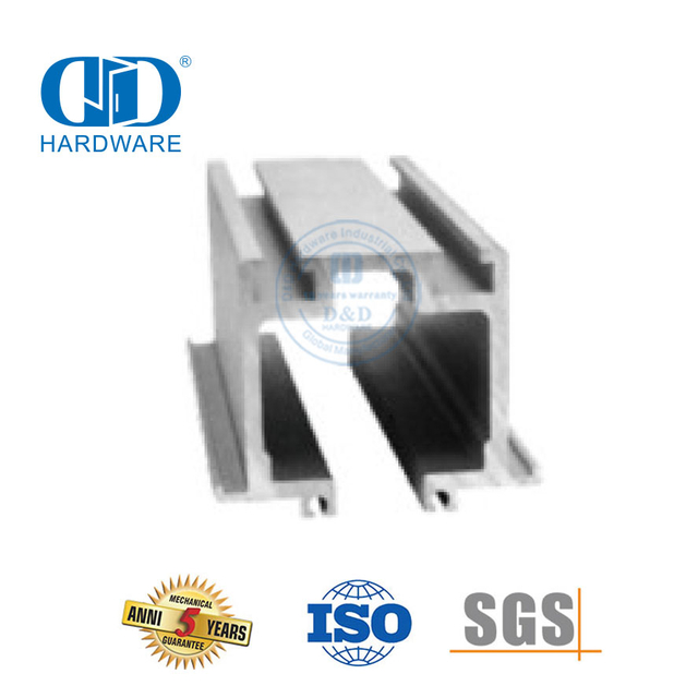 Accessoires de salle de bains de matériel de porte de Rail de matériel de porte coulissante d'acier inoxydable pour Room-DDGS150 de douche
