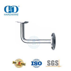 Support de Support en acier inoxydable, accessoires de Rail d'escalier, quincaillerie de porte en verre, main courante Bracket-DDHB002