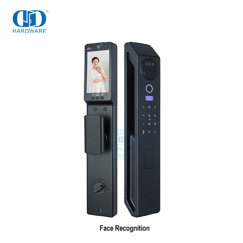 Serrures de porte intelligentes de déverrouillage sans clé électrique de contrôle WiFi numérique intelligent d'empreinte digitale de haute performance pour la porte en bois-DDEL022