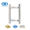 Poignée de traction en acier inoxydable miroir poli pour porte en verre commerciale-DDPH016-A Φ25-PSS