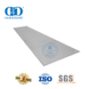 Haute qualité en acier inoxydable différentes positions utilisation fond de protection intérieur extérieur porte coup de pied Plate-DDKP001