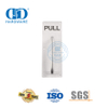Poignée de traction de signe en acier inoxydable sur plaque, quincaillerie de porte, plaque de signalisation, porte intérieure commerciale, Handle-DDPH023