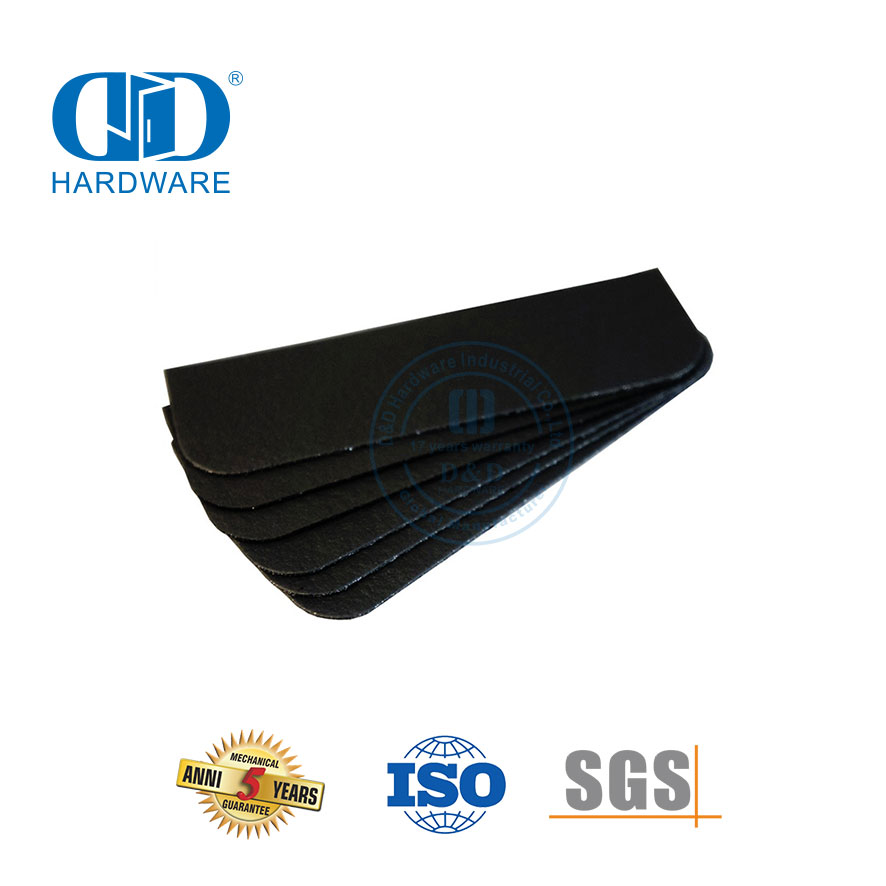 Kits de protection de charnière de joint de porte intumescent en graphite extensible Pad-DDIG001