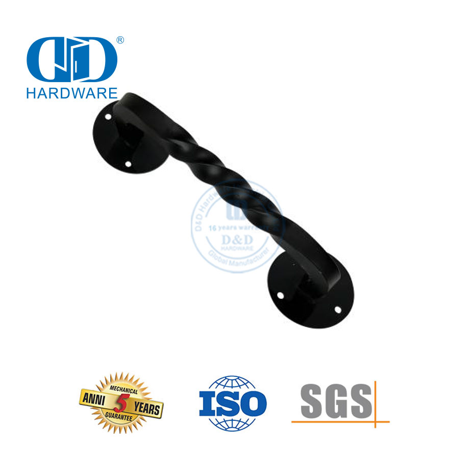 Poignée de porte coulissante de grange de ménage d'acier inoxydable accessoires de matériel d'usine d'oem poignée de traction de porte-DDBD093