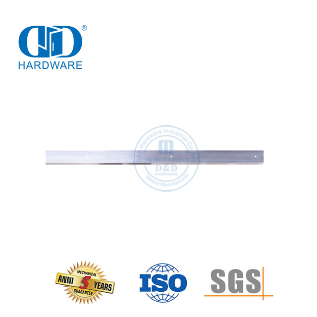 Kit de porte coulissante bi-pliante en acier inoxydable de haute qualité, quincaillerie de système de porte de grange de dérivation Hardware-DDBD071