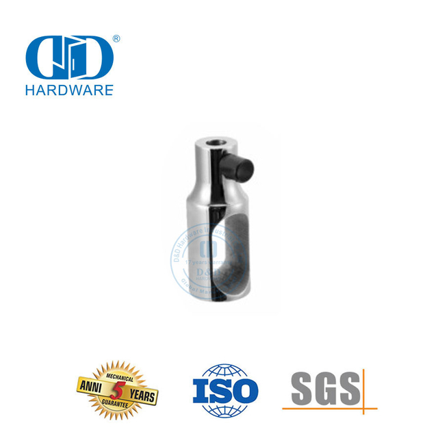 Accessoires de meubles en acier inoxydable, raccords de porte en verre, quincaillerie pour porte coulissante, Arrester-DDSL002-3