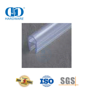 Raccords de quincaillerie en verre douche porte coulissante salle de bain PVC caoutchouc joint étanche Strip-DDWS002