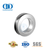 Bouton rond en aluminium, quincaillerie de porte coulissante en verre et en acier inoxydable, trou traversant, poignée de porte-DDSK017