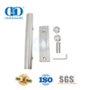 Poignée de porte coulissante de porte coulissante de meubles résidentiels commerciaux de conception moderne en acier inoxydable poignée de porte de plaque arrière-DDBD101 SSS