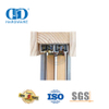 Kit de quincaillerie en acier inoxydable, quincaillerie pour porte de grange en bois, cadre de porte de poche verrouillable, Hardware-DDBD060