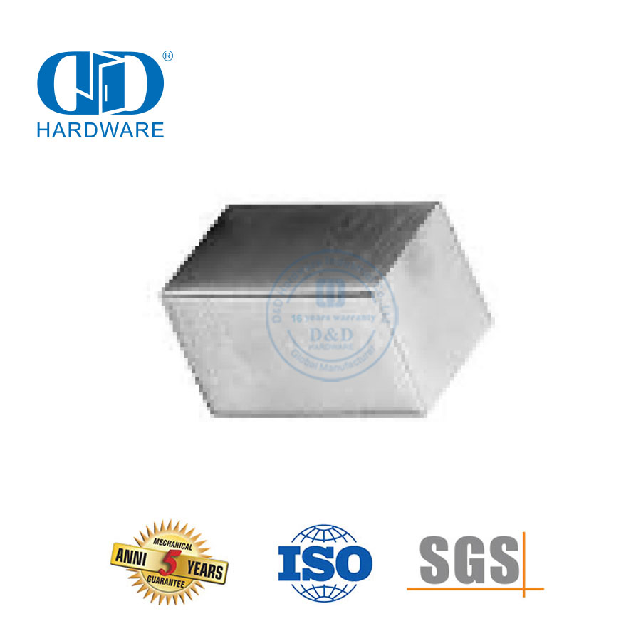 Poignées et boutons d'armoire de cuisine de petits meubles carrés-DDFH063