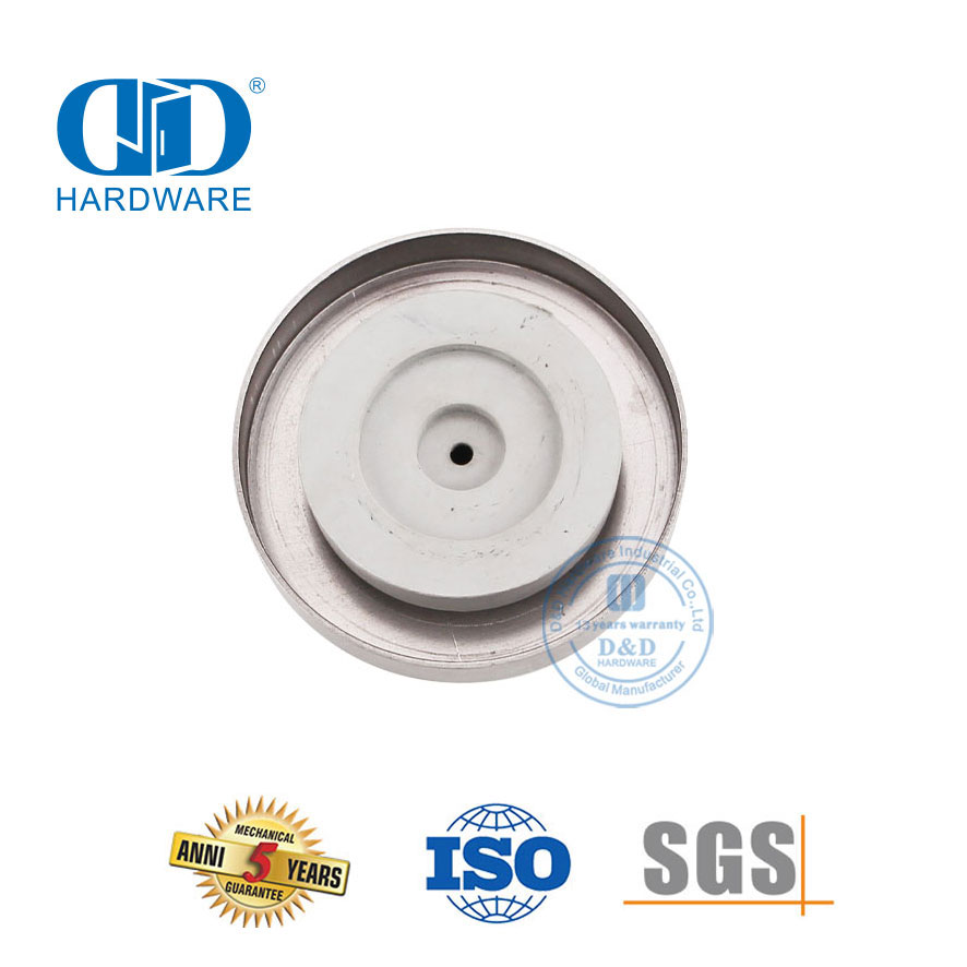Chine Fabricant Butées de porte Sol rond monté magnétique Porte de haute qualité Stopper-DDDS023