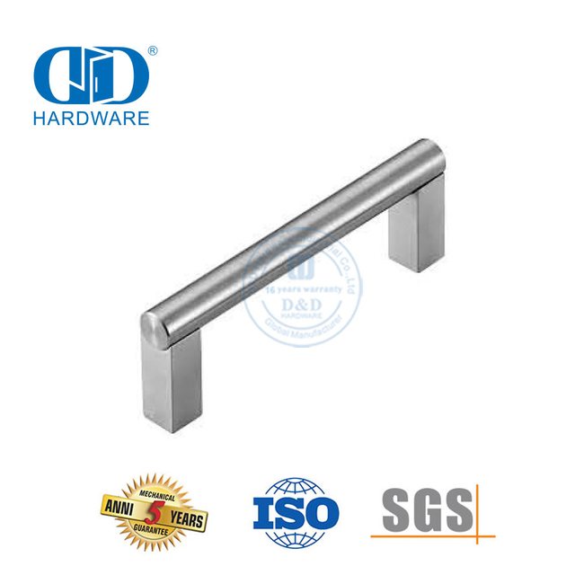 Fabricant de poignées de porte en acier inoxydable de style moderne les plus vendues et durables-DDFH030