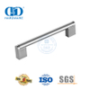 Poignée de porte de meubles en acier inoxydable en bois carré noir moderne pour porte principale-DDFH034