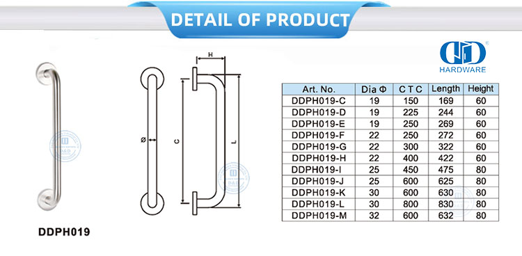 Poign&eacute;e de tirage pour porte-serviettes
