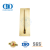 Plaque de signalisation de porte dorée en acier inoxydable, accessoire de quincaillerie de porte, poignée de traction de porte en métal et en bois Commercial-DDPH023