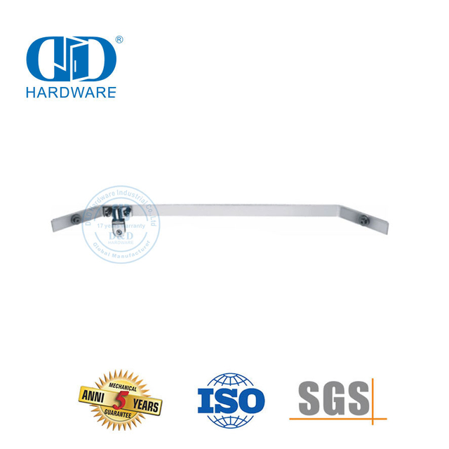 Accessoire de porte en verre en acier inoxydable étanche, panneau de séparation de douche, cabine de douche commerciale System-DDSC002