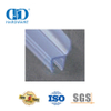 Bande de joint de porte en verre en caoutchouc bande de joint de porte de douche en verre d'hôtel en PVC imperméable pour 8-12mm-DDWS007