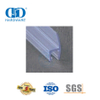 Bande d'étanchéité étanche en PVC, accessoire de porte en verre, porte coulissante de douche, bande d'étanchéité en caoutchouc de Silicone-DDWS008