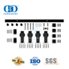 Matériel de porte de grange d'usine OEM en acier inoxydable, système coulissant, porte pliante, porte de grange pliante Hardware-DDBD026