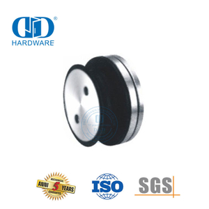 Système de pivot de porte en verre en acier inoxydable, point de verre, raccord fixe, raccord Pivot-DDGP021