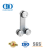 Connecteur en verre horizontal en T en acier inoxydable, pivot de porte en verre, porte coulissante Hardware-DDGP018
