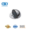 Bouchon de porte hémisphère rond en demi-lune en acier inoxydable, monté au sol,-DDDS001