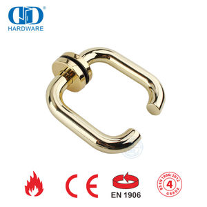 Poignée à levier en acier inoxydable 304 BS EN 1906 pour porte en bois-DDTH001-PVD