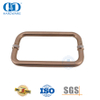 Poignée de traction pour porte de douche en verre, tubulaire ronde, en acier inoxydable-DDPH007-A-RG