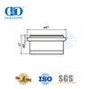 Bonne qualité monté au sol en caoutchouc solide en acier inoxydable 304 caoutchouc métal/porte en bois Stopper-DDDS040