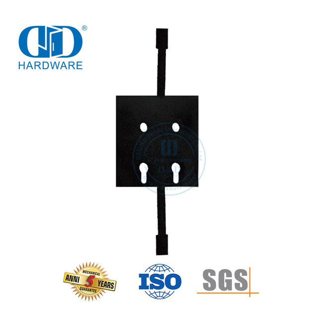 Kits de protection de serrure à mortaise joint de porte en graphite extensible bande d'étanchéité en caoutchouc charnière intumescente Pad-DDIG002