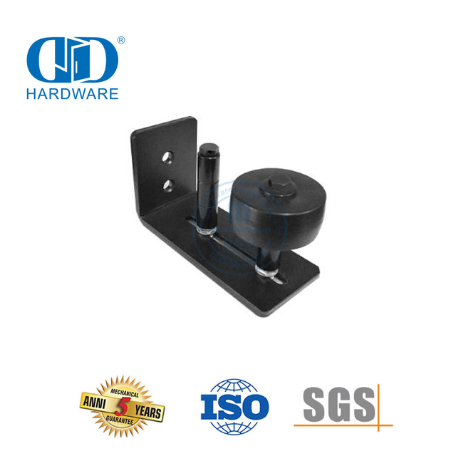 Quincaillerie de porte pliante extérieure de grange coulissante en acier inoxydable, Guide de porte de grange à fermeture douce, porte de dérivation Hardware-DDBD076