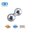 Poignée de porte de douche en verre carrée ronde, bouton en acier inoxydable, bouton de porte en verre-DDSK008