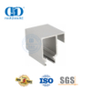 Tube de porte coulissante de matériel en verre de fer d'acier inoxydable de matériel de bâtiment de bureau d'hôtel pour Bathroom-DDGS144