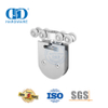 Pince de porte en aluminium et acier inoxydable, cintre de porte coulissante, porte en verre, raccord de porte à rouleau pour porte simple coulissante-DDGS133