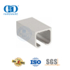 Accessoire de meubles de matériel de salle de bains de cintre de porte coulissante en aluminium d'acier inoxydable pour Door-DDGS140 coulissante intérieure